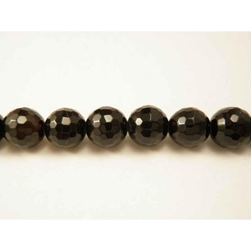 Onyxkette facettiert 10mm