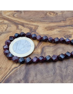 Granatkette facettiert 6mm twist 2