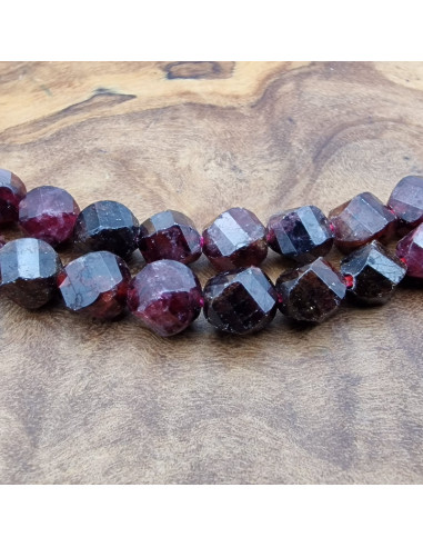 Granatkette facettiert 6mm twist