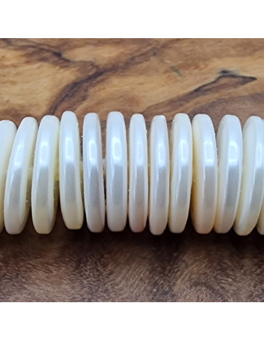 Shellperle Rondell 12mm