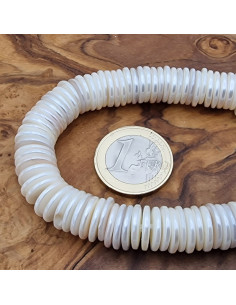 Shellperle Rondell 12mm 2