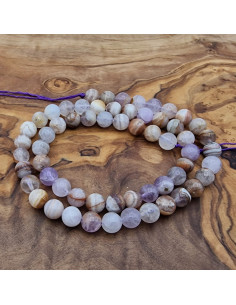 Amethyst Achatkette 6mm 2