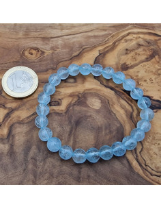 blauer Topas 8mm Armband 2