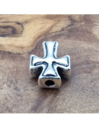 Zwischenteil Kreuz, Metall Antik