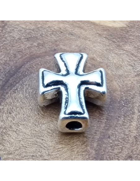Zwischenteil Kreuz, Metall Antik