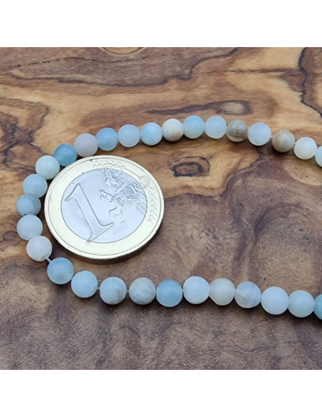 Amazonitkette 6mm