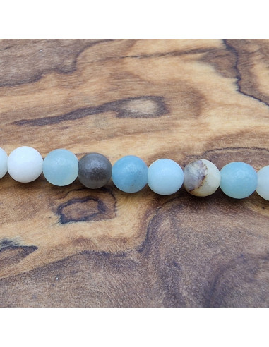 Amazonitkette 6mm