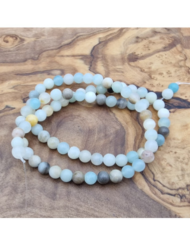 Amazonitkette 6mm