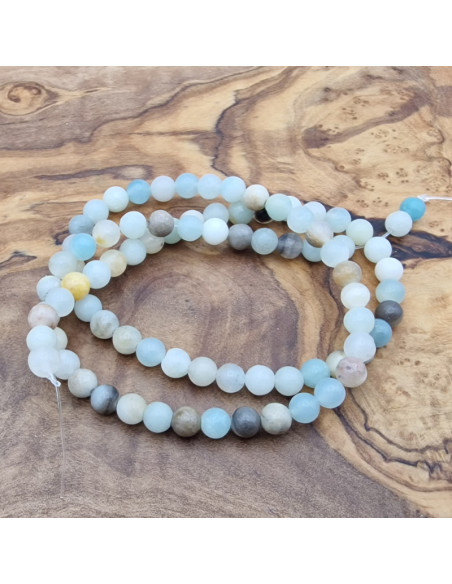 Amazonitkette 6mm