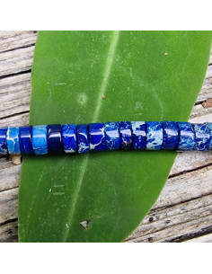 Imperial Jaspis Kette 4x2mm