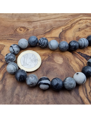 Picasso Jaspis Kette 10mm