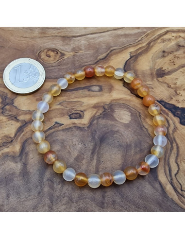 Carneol 6mm Armband