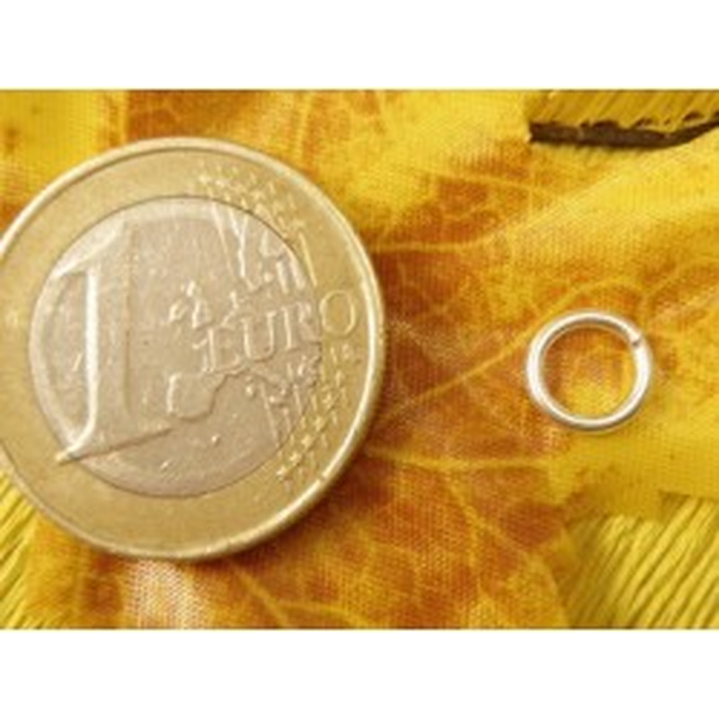 Ring 7mm, geschlossen, 925 Silber 2