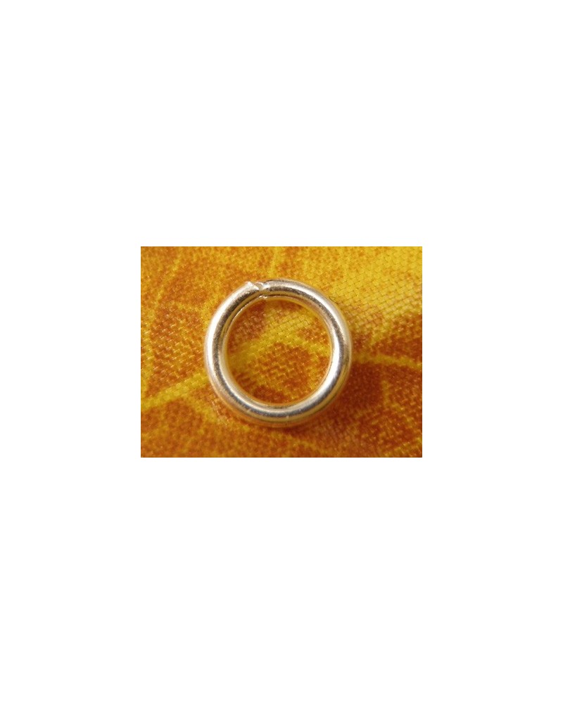 Ring 7mm, geschlossen, 925 Silber