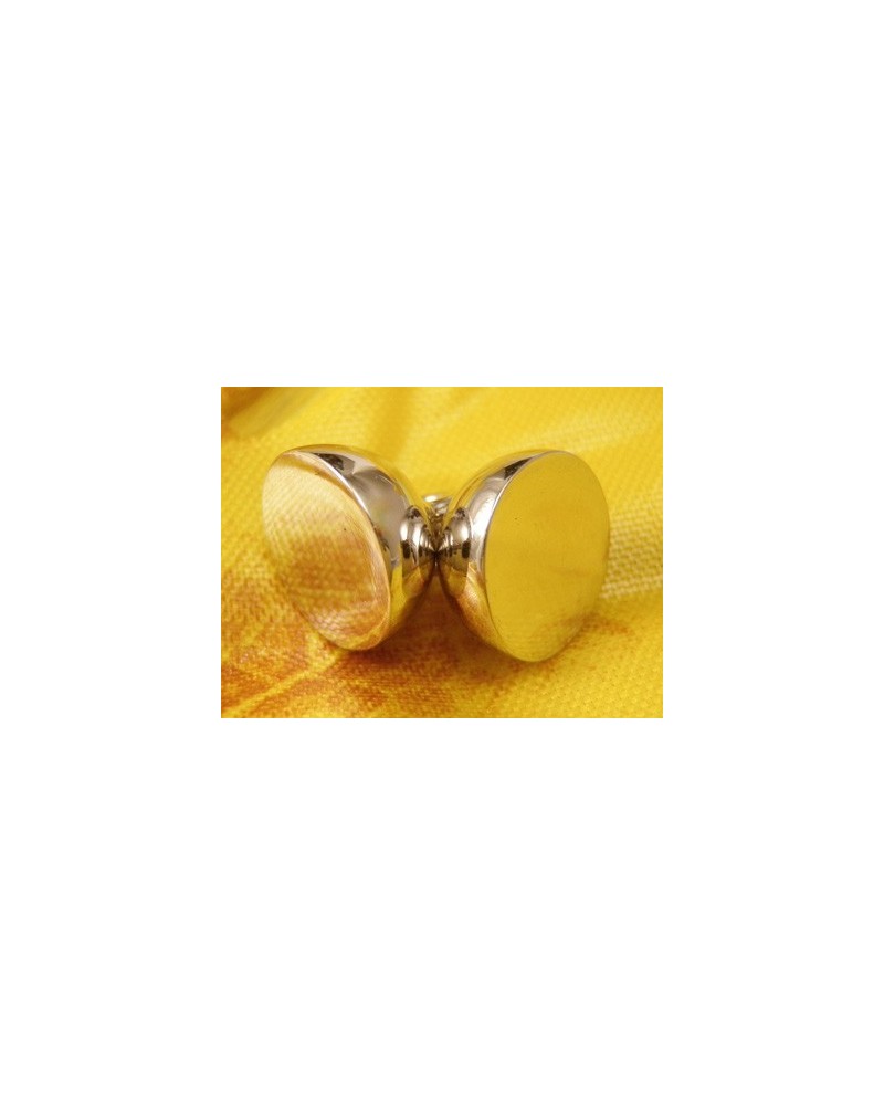 Magnetschliesse 8mm rhodiniert, geschlossen