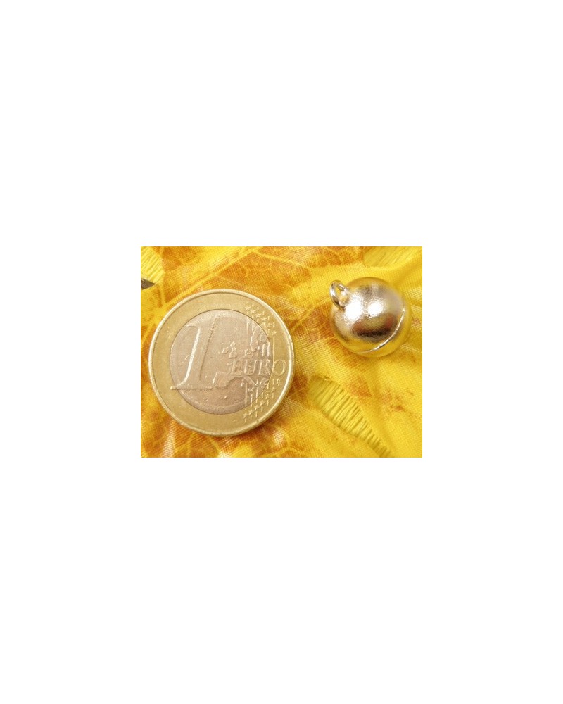 Magnetschliesse 12mm rhodiniert,matt, geschlossen