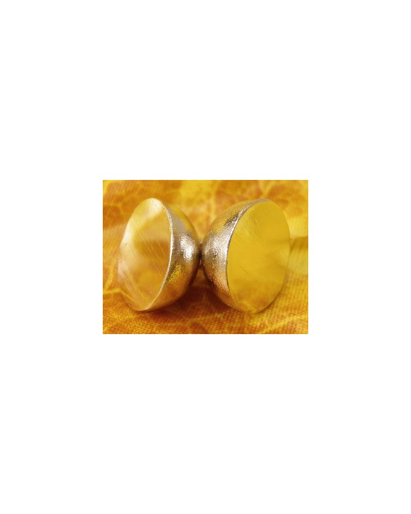 Magnetschliesse 12mm rhodiniert,matt, geschlossen
