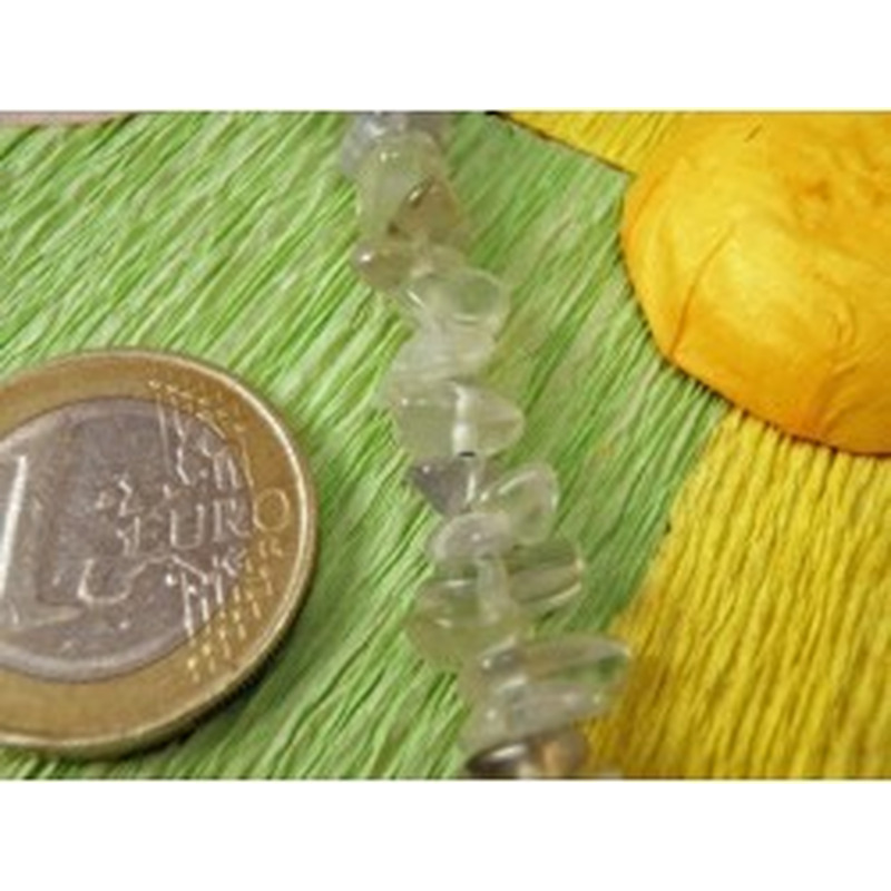 Prehnitkette 5-11mm