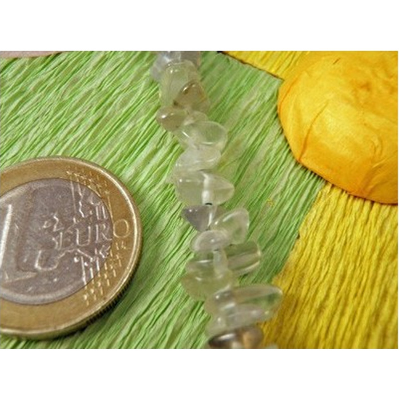 Prehnitkette 5-11mm