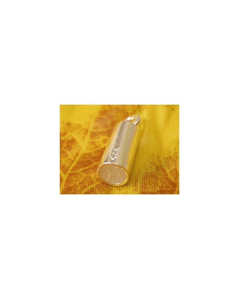 Bandende 4mm, 925 Silber