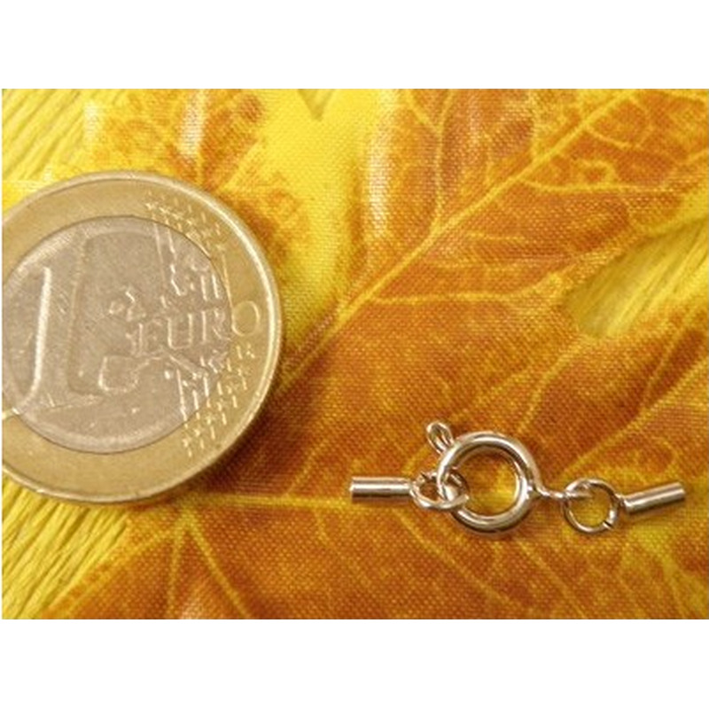 Federringset f. Band 1.5mm, Messing rhodiniert