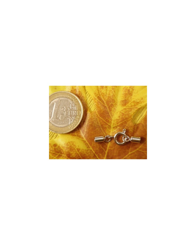 Federringset f. Band 3mm, Messing rhodiniert