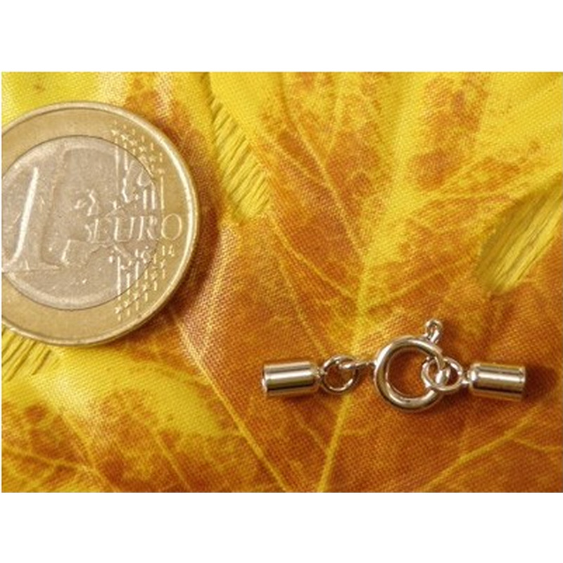 Federringset f. Band 3mm, Messing rhodiniert