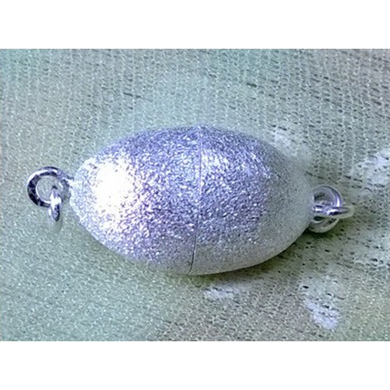 Magnetschliesse 10x22mm, 925 Silber, geschlossen