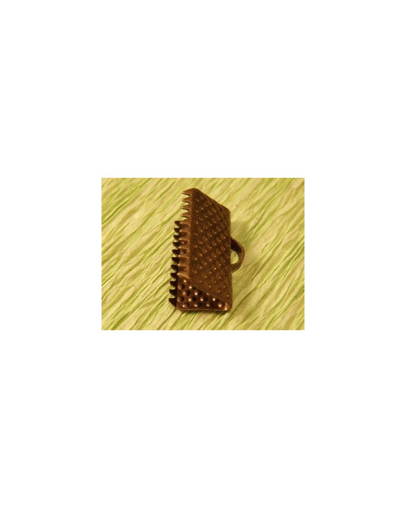Bandcrimp 13mm, Metall-Antik