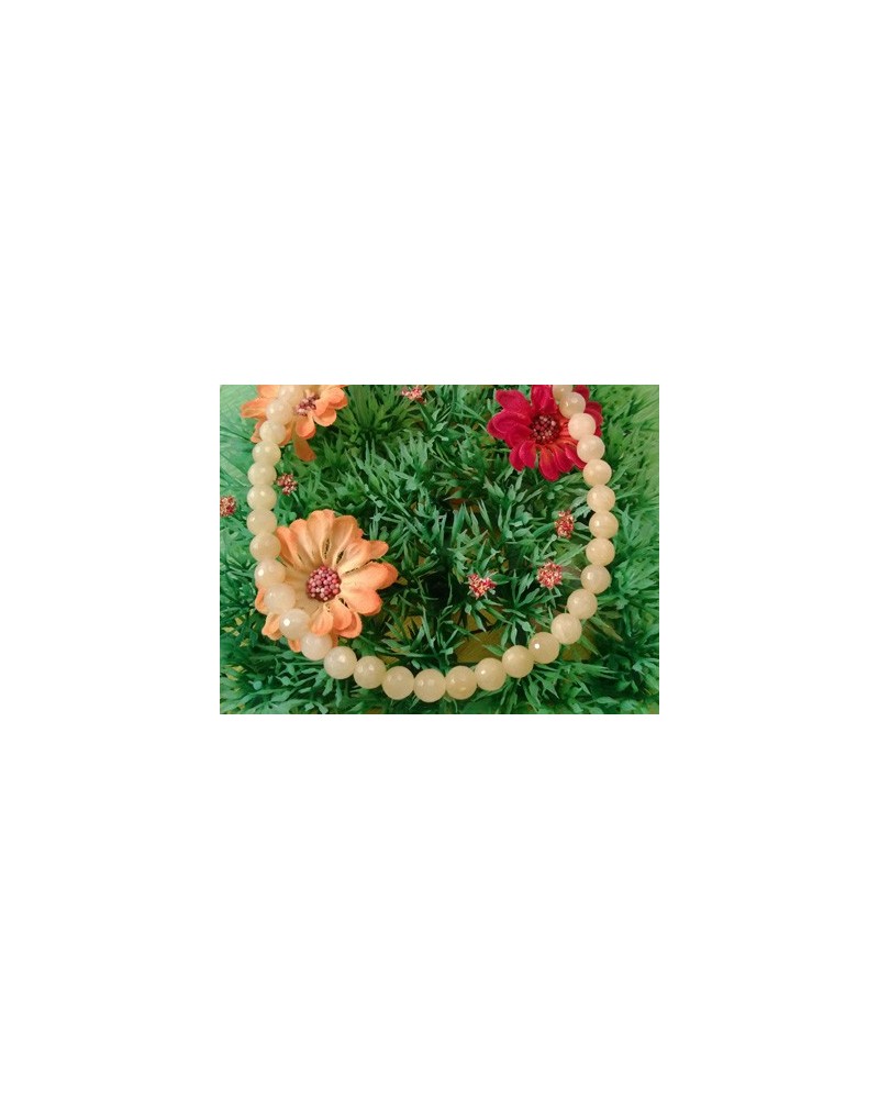Calcitkette facettiert 8mm