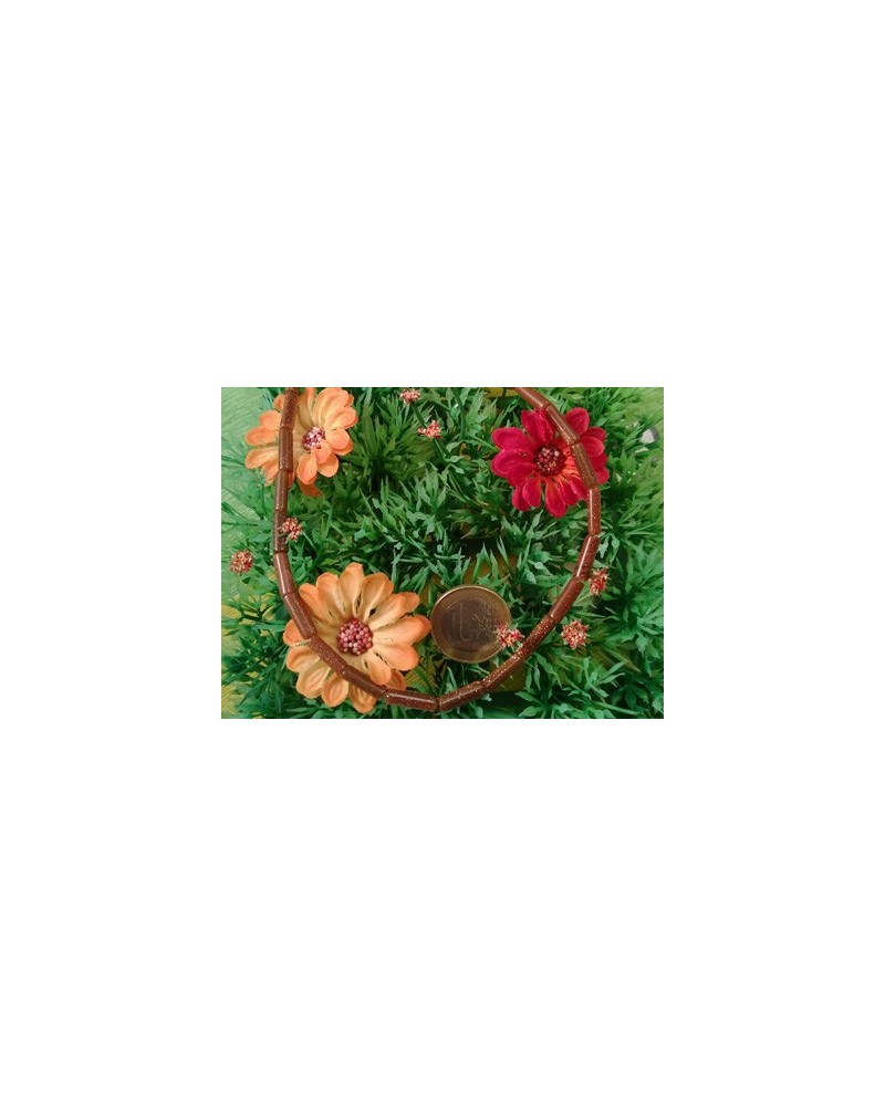 Goldflusskette 4x13mm