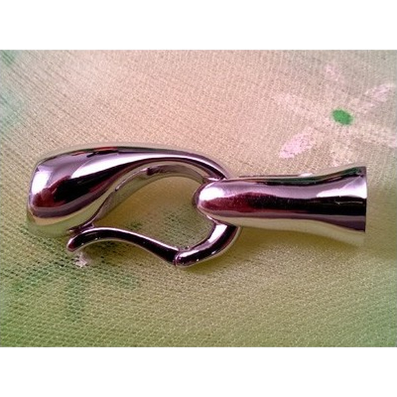 Schliesse 14x38mm, 925 Silber rhodiniert