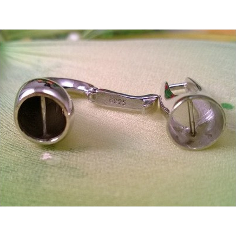 Schliesse 14x38mm, 925 Silber rhodiniert