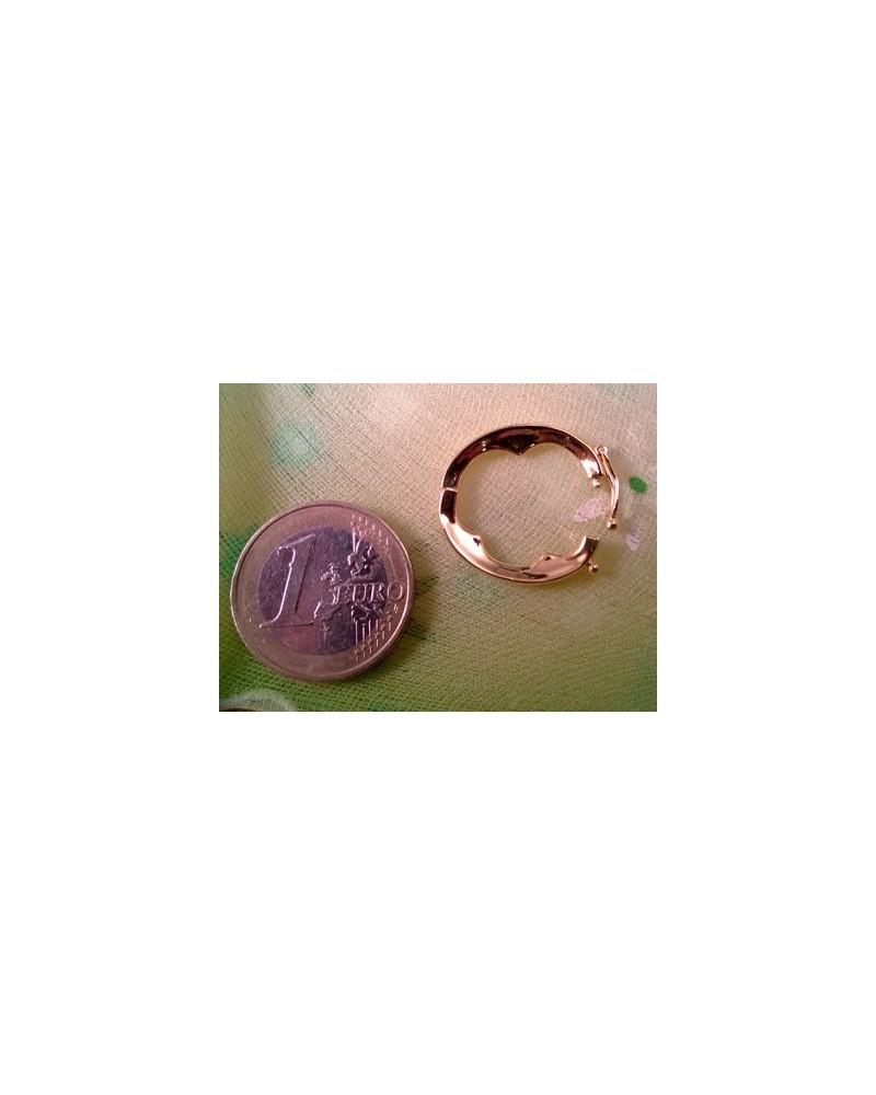 Kettenverkürzer 23x18mm, 925 Silber vergoldet