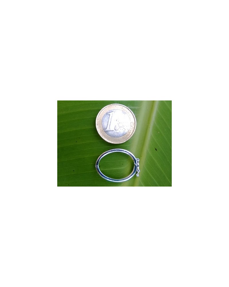 Kettenverkürzer 17x23mm , 925 Silber rhodiniert