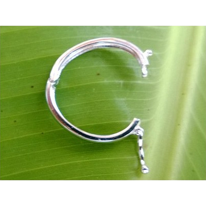 Kettenverkürzer 17x23mm , 925 Silber rhodiniert