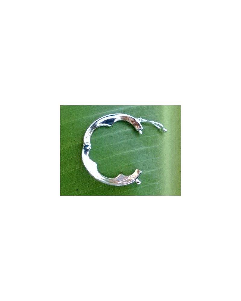 Kettenverkürzer 23*18mm, 925 Silber rhodiniert