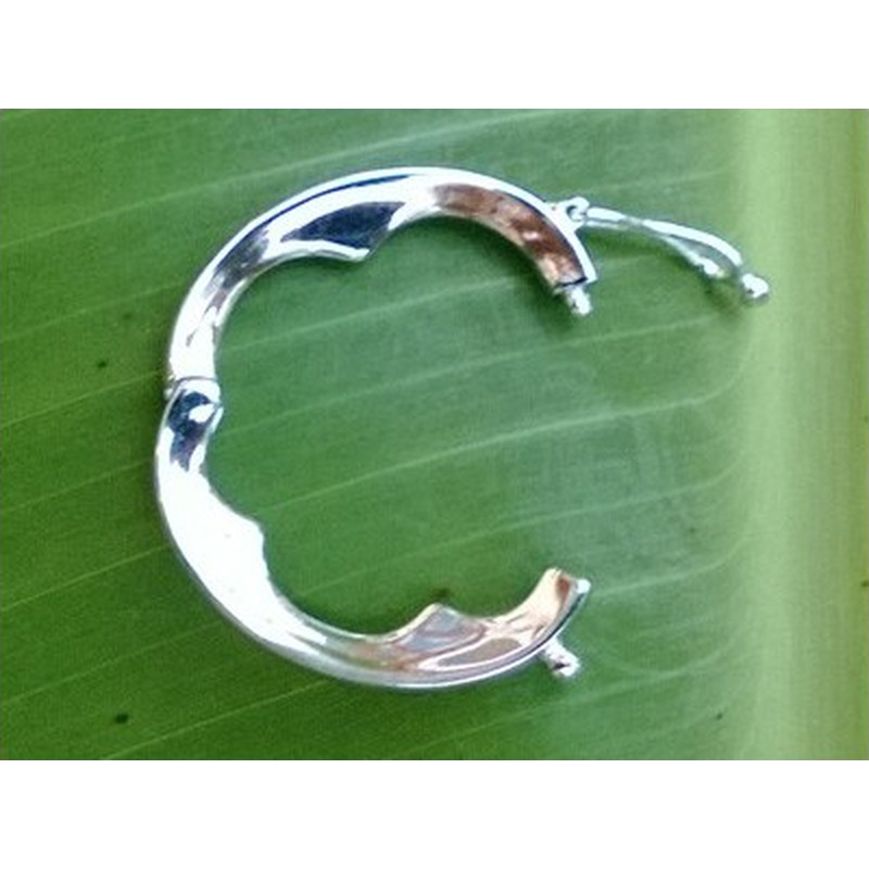 Kettenverkürzer 23*18mm, 925 Silber rhodiniert