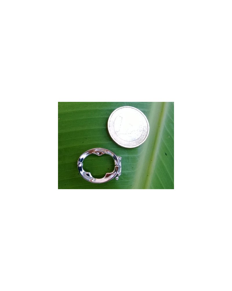 Kettenverkürzer 23*18mm, 925 Silber rhodiniert
