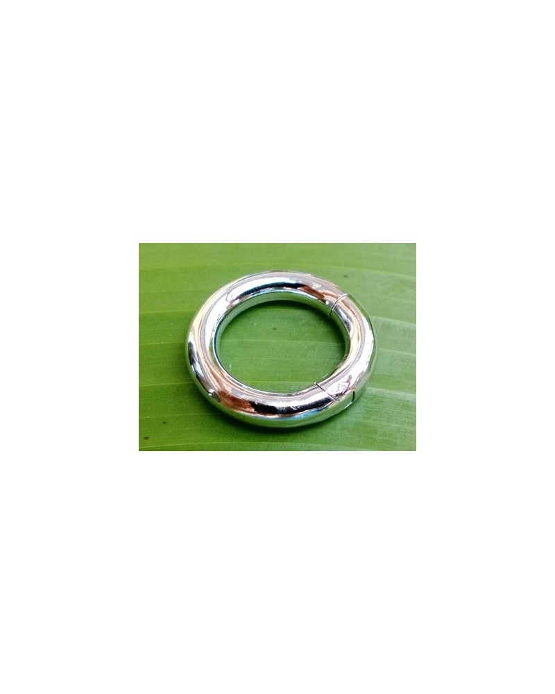 Schliesse 22mm, 925 Silber rhodiniert