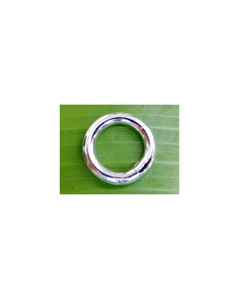 Schliesse 22mm, 925 Silber rhodiniert