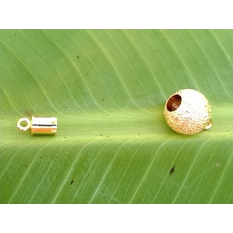 Magnetschliesse 10mm vergoldet, diamantiert