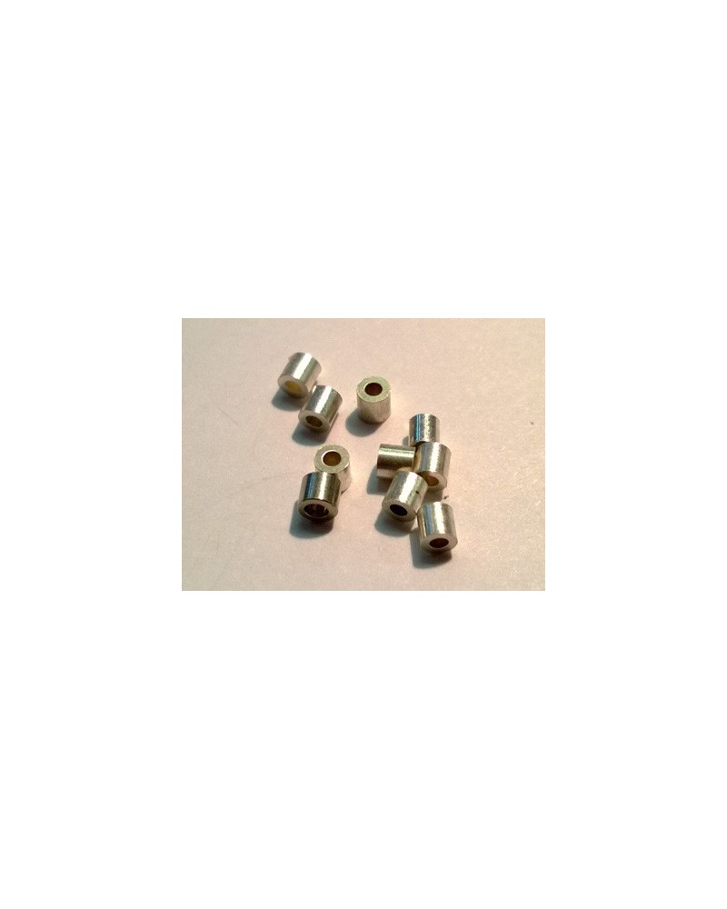 Quetschröhrchen large 1.5mm, 925 Silber, 20 Stk