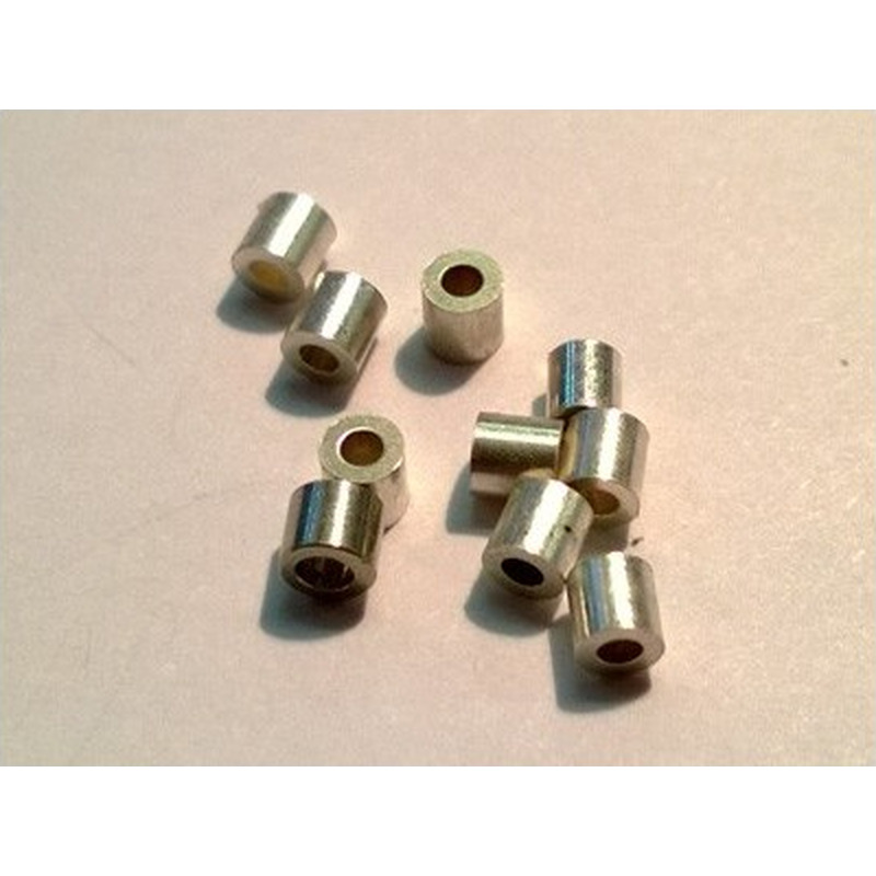 Quetschröhrchen large 1.5mm, 925 Silber, 20 Stk