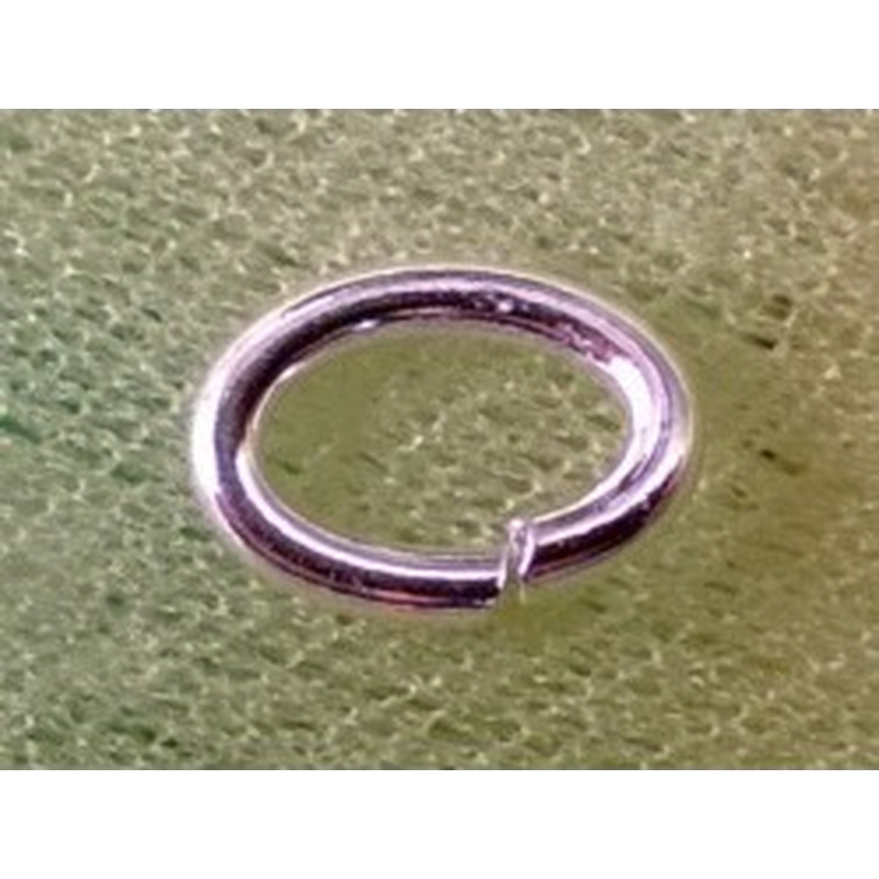 Spaltring 6x4mm, 925 Silber