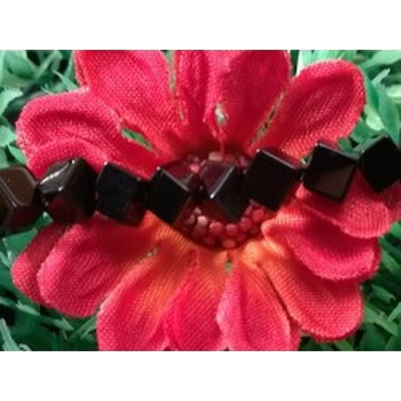 Onyxkette Quader 4mm