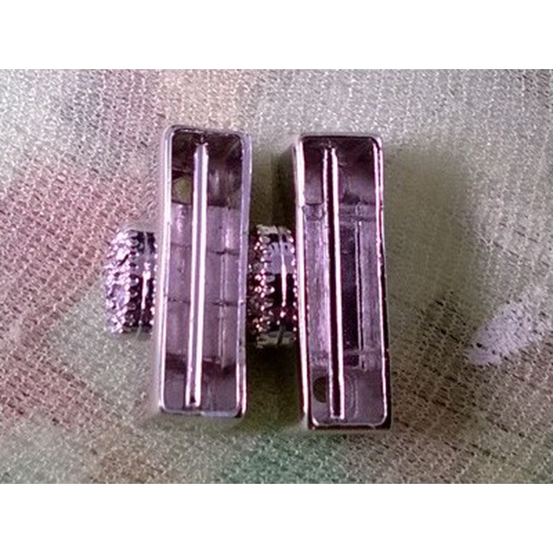 Magnetschliesse 16x10mm rhodiniert