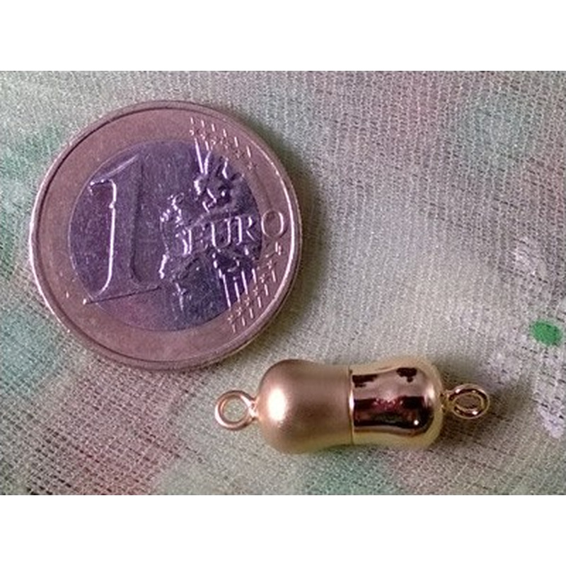Magnetschliesse 8*22mm vergoldet