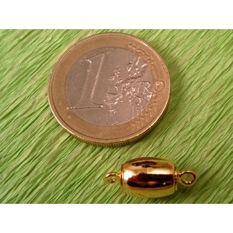 Magnetschliesse 7*16mm vergoldet