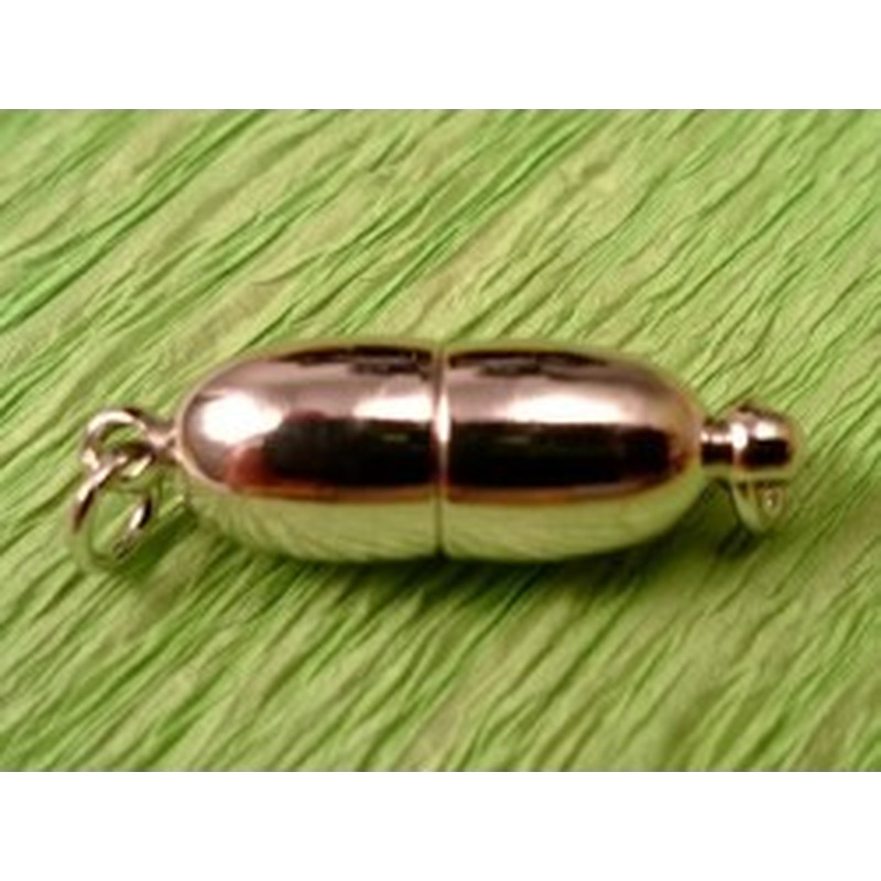 Magnetschliesse 7*22mm rhodiniert